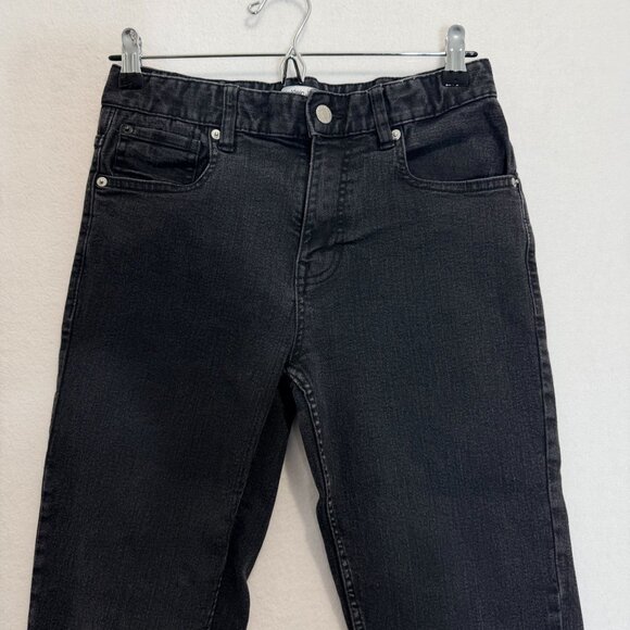 Calvin Klein Jeans Slim Straight Womens Size 16 Dark Wash Stretch Denim - Picture 13 of 14